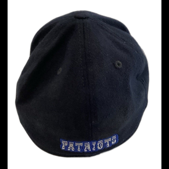 NFL Reebok Cap Hat Unisex Fitted Color Black New England Patriots Gridiron - Picture 4 of 6